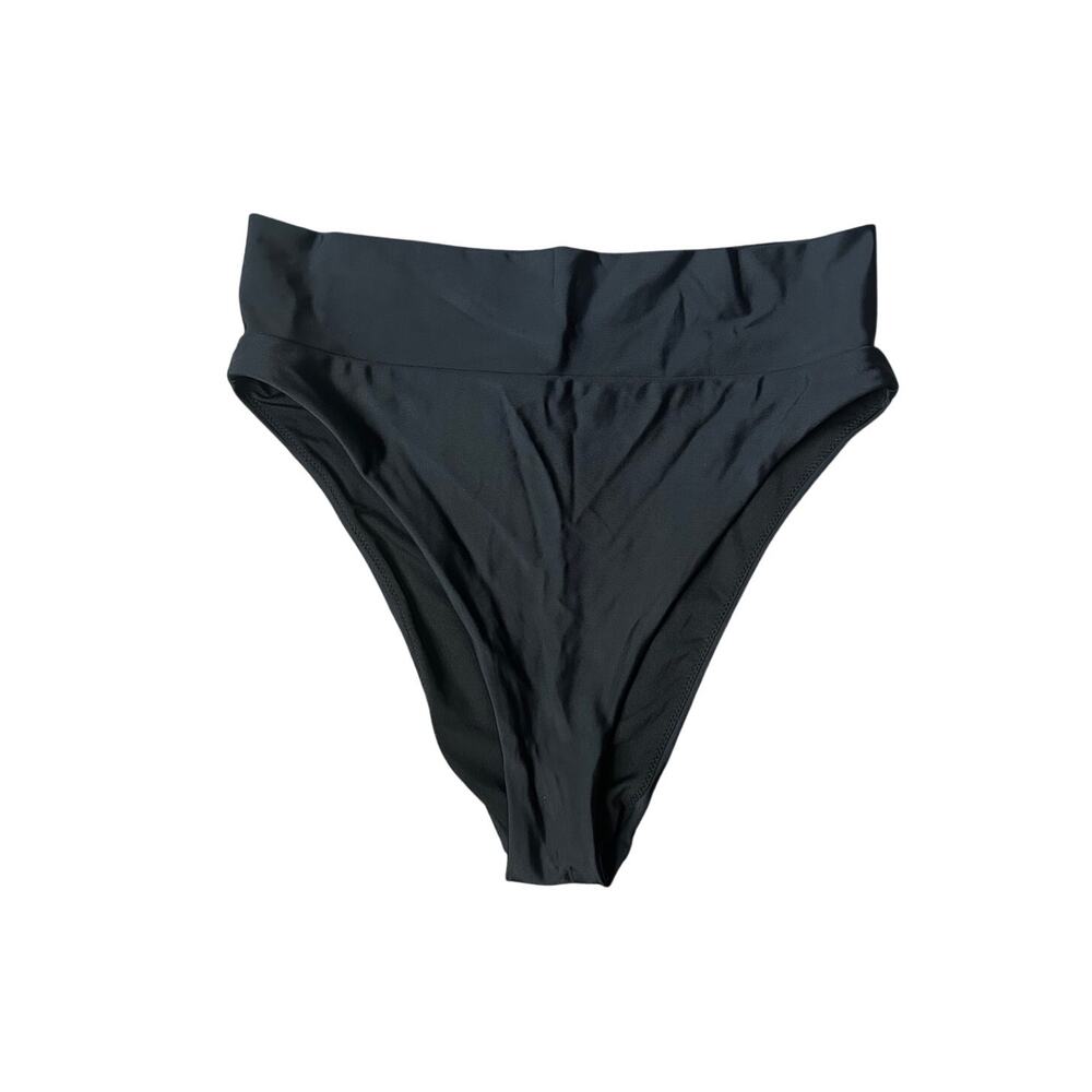 Aerie Black High Waisted Bikini Bottoms - Medium